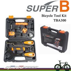 免運費【速度公園】SUPER B 經濟型工具箱21件 TBA300 自行車工具套裝 工具套組 工具組