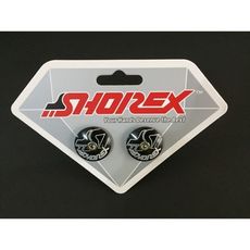 【速度公園】SHOREX 矽膠把帶 鋁管塞 握把塞 黑色 超輕量25克 台灣製造