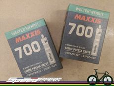 【速度公園】 MAXXIS 瑪吉斯 700X23/32C 48mm 一車份 法式氣嘴內胎 可拆氣嘴