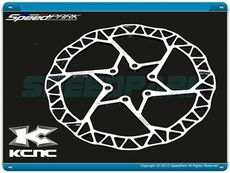 速度公園 KCNC 超輕碟盤 160mm (73g) 全世界最輕不銹鋼碟盤 通過歐規振動測試