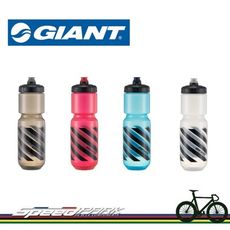 【速度公園】GIANT 高流量水壺 750ml 黑/紅/藍/白 抗菌塗層 新噴嘴技術 自行車 噴射水