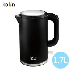 「家電王」歌林 KOLIN 1.7L 雙層防燙快煮壺 KPK-LN210 熱水壺 316不鏽鋼 電茶