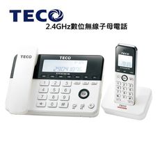 〔家電王〕TECO東元 2.4G數位無線子母電話 XYFXC081W 三方通話 報號 呼叫 親子機免