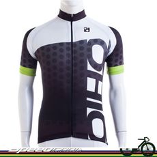 【速度公園】OHIOSPORT 1705-Racing系列車衣 黃色 M/L/XL 貼身款 彈性汗布