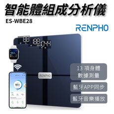 RENPHO智能體組成分析儀 ES-WBE28，多項身體數據 藍牙APP 紀錄時間變化，體重機 體脂