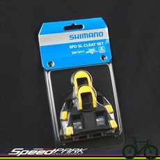 【速度公園】SHIMANO SM-SH11 CLEAT SET 公路車用鞋底板(SPD SL) 6度