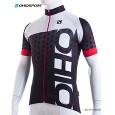 【速度公園】OHIOSPORT 1705-Racing系列車衣 紅色 M/L/XL 貼身款 彈性汗布