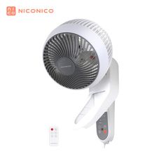 「家電王」NICONICO，360度微電腦9吋遙控循環壁扇 NI-EW935 可調上下角度 智慧記憶