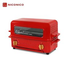 〔家電王〕NICONICO 掀蓋燒烤式蒸氣 二合一烤箱 NI-S805 掀蓋 燒烤箱 電烤箱 烤箱