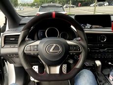 [細活方向盤] 麂皮牛皮款 Lexus RX ES GS LS 凌志 方向盤 變形蟲方向盤 造型改裝