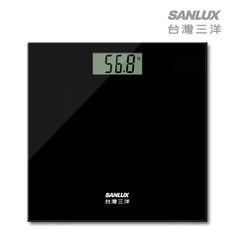 【SANLUX 台灣三洋】數位體重計-黑(SYES-301B)
