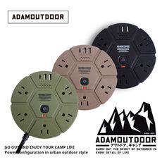 ADAMOUTDOOR｜5座USB/PD延長線 1.8M