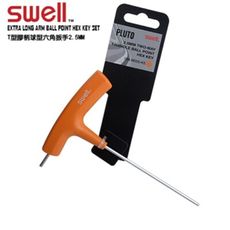 【SWELL】T型膠柄球型六角扳手2.5MM