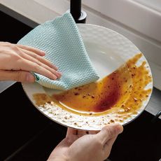 魚鱗紋清潔抹布 25X25 魚鱗格抹布 抹布 擦拭巾 洗碗布