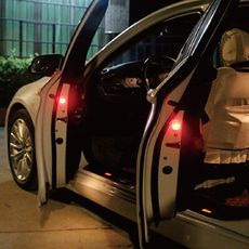 LED車門警示燈(盒裝2顆) 紅色 車門防撞燈 車門燈 車門警示燈 安全警示燈 車門燈 防水免接線