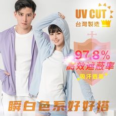 【MI MI LEO】台灣製抗UV防曬吸排外套