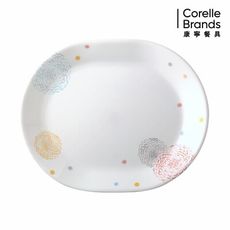 【美國康寧 Corelle】繽紛美夢12.25吋腰子盤