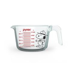 【美國康寧 Pyrex 】Snoopy 單耳量1000ml