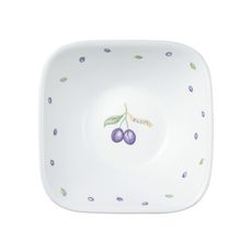 【美國康寧 Corelle】紫梅方形23oz中碗