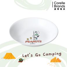 【美國康寧 Corelle】SNOOPY 露營趣-8吋深盤