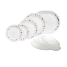 【美國康寧 Corelle】 陽光橙園闔家團圓7件式餐盤組-G01