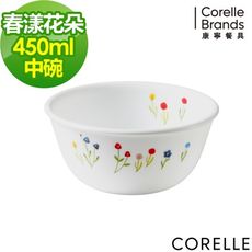 【美國康寧 Corelle】春漾花朵450ml中式碗