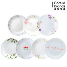 【美國康寧 Corelle】8吋平盤多款任選