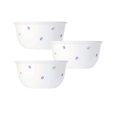 【美國康寧 Corelle】 紫梅3件式小羹碗組-C05