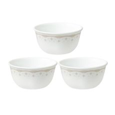 【美國康寧 Corelle】皇家饗宴325ml飯碗/三件組