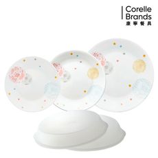 【美國康寧 Corelle】繽紛美夢5件式餐盤組-E03