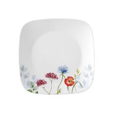 【美國康寧 Corelle】花漾彩繪 方形6吋方盤