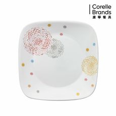 【美國康寧 Corelle】繽紛美夢方形6吋餐盤