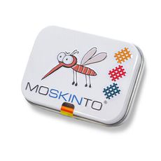 【德國MOSKINTO】魔法格醫療用貼布 三色鐵盒款 (42貼/盒 未滅菌)
