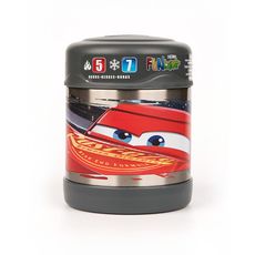 【美國膳魔師THERMOS】汽車總動員 迪士尼不鏽鋼悶燒罐290ML