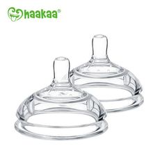 Haakaa 第三代多功能哺餵配件-替換奶嘴 (Haakaa奶瓶專用/1組2入)