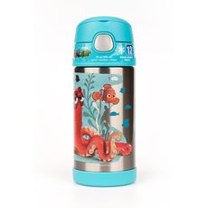 【美國膳魔師THERMOS】海底總動員 迪士尼不鏽鋼吸管水壺355ML