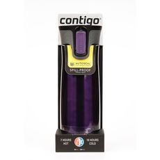 美國Contigo West Loop 304不鏽鋼保溫杯590ml(霧面紫)