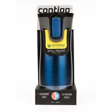 美國Contigo West Loop 304不鏽鋼保溫杯473ml(霧面藍)