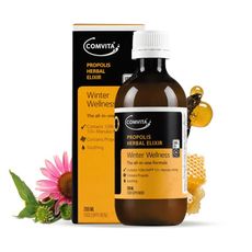 紐西蘭Comvita 蜂膠草本蜜糖露 200ml