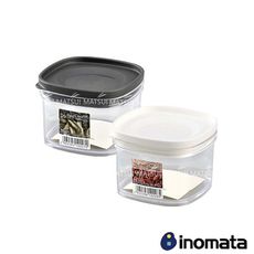 INOMATA 日本製造 雜糧密封罐220ML(黑/白 顏色隨機) IN-1222