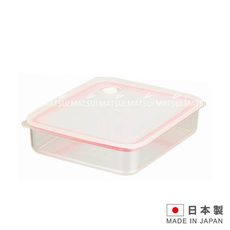 EASY CLEAN 日本製 密閉保鮮盒1.3L-粉色 TA-HB2623