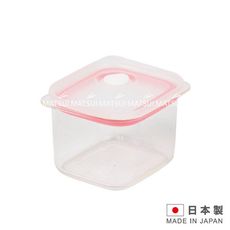 EASY CLEAN 日本製 密閉保鮮盒460ML-粉色 TA-HB2624
