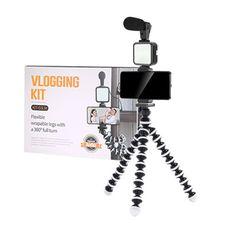 【MAMEN慢門-VLOGGING KIT】KIT-03LM麥克風腳架組 固定拍攝 手持錄製