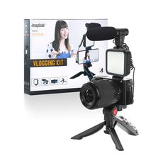 【MAMEN慢門-VLOGGING KIT】KIT-01LM麥克風腳架組 固定拍攝 手持錄製