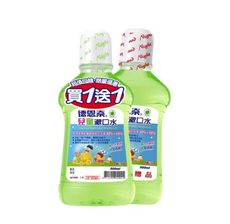 『限宅配』買1送1 德恩奈兒童漱口水500ml