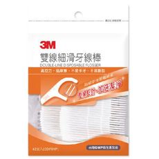 3M-雙線細滑牙線棒散裝促銷包42入