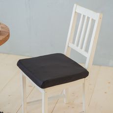 【凱蕾絲帝】台灣製造久坐專用二合一高支撐記憶聚合紓壓坐墊-黑