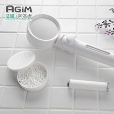 法國 阿基姆 AGiM 淨水除氯蓮蓬頭 DS220-WH 震旦代理