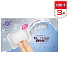 日本原裝 Lalune 蘭韻化妝棉100%天然棉-口袋甜心 80片 3盒入