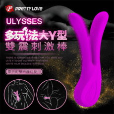 ◣ROMANCE◥派蒂菈‧Ulysses 多玩法大Y型雙馬達雙震充電刺激棒